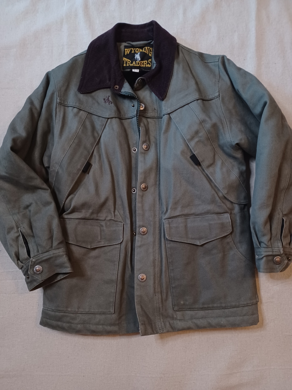 Wyoming Traders Youth Ranch Canvas Coat Youth Size 10-12